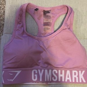 Gymshark pink sports bra like new